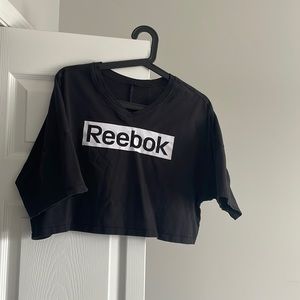 Reebok Logo Crop T-shirt